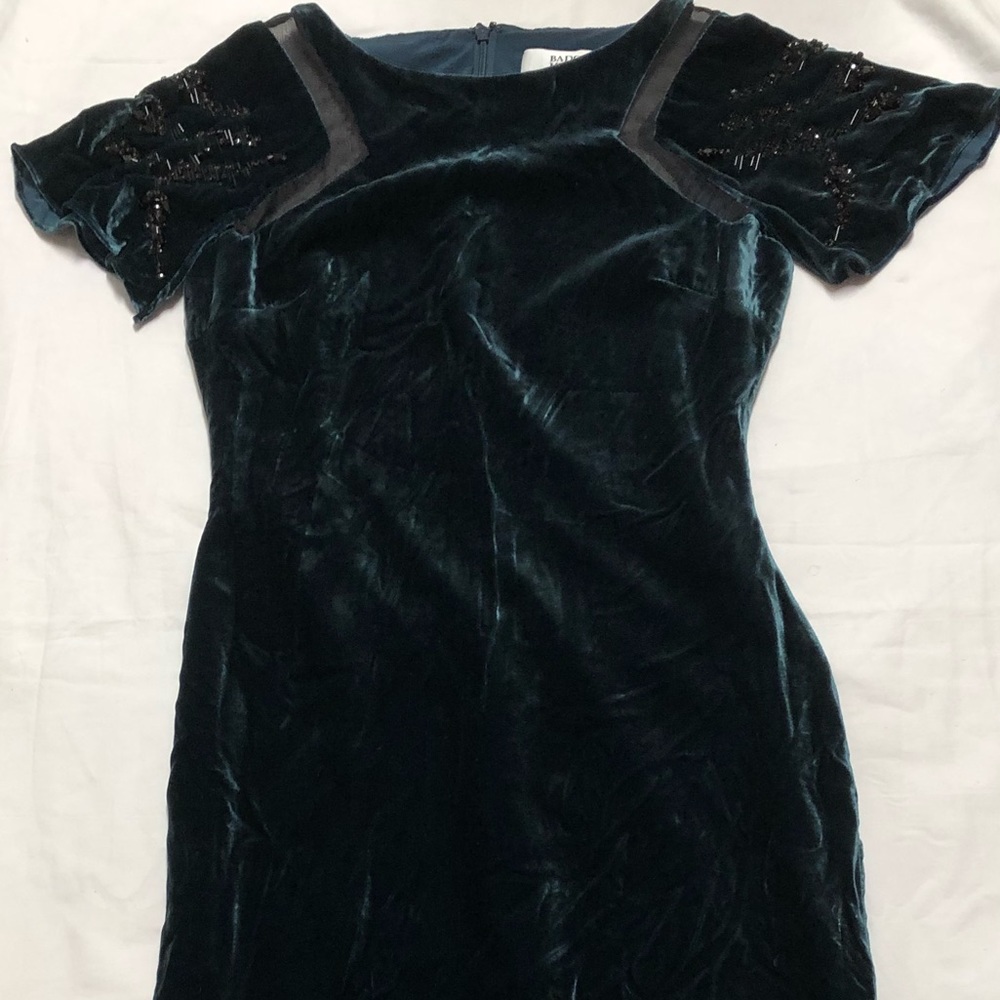 Badgley Mischka Collection Green Gorgeous Dress
